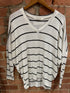 NESSA V STRIPE TOP